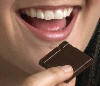 mouth and chocolate